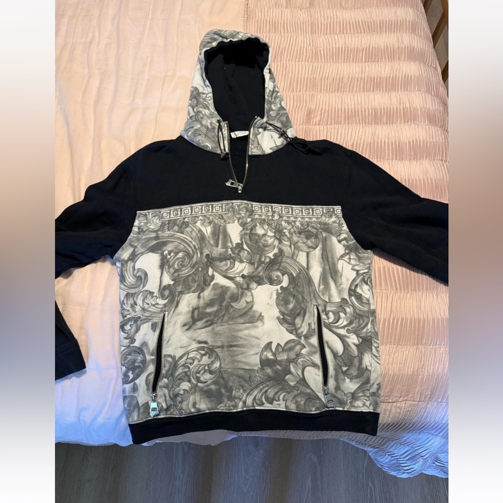 VERSACE Collection Pullover Hoodie Size Small S